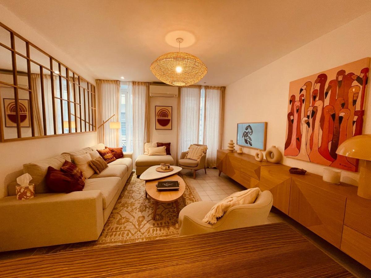 Nice Renting - Paganini - Spacious Apartment - 2 Bedrooms - King Bed - Bathtub - Heart Of Nice Luaran gambar