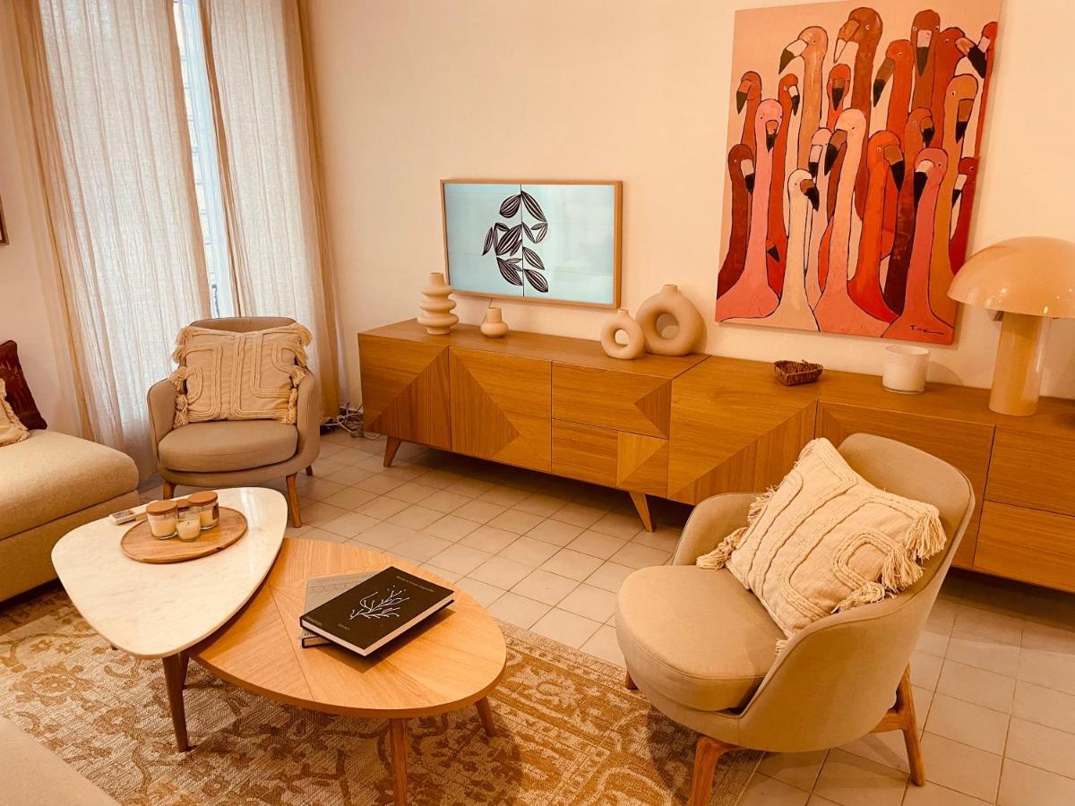 Nice Renting - Paganini - Spacious Apartment - 2 Bedrooms - King Bed - Bathtub - Heart Of Nice Luaran gambar